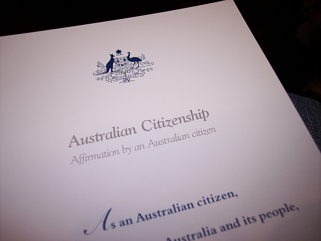 Australian Citizenship Amendment (Allegiance to Australia) Bill