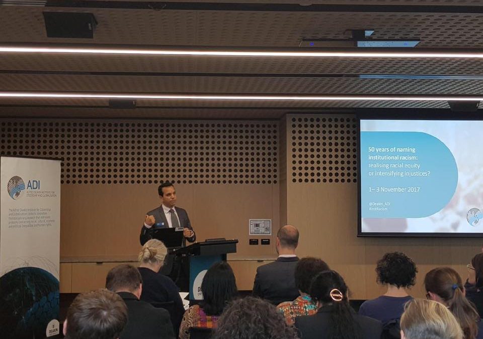 Opening of ADI’s international conference on Institutional Racism