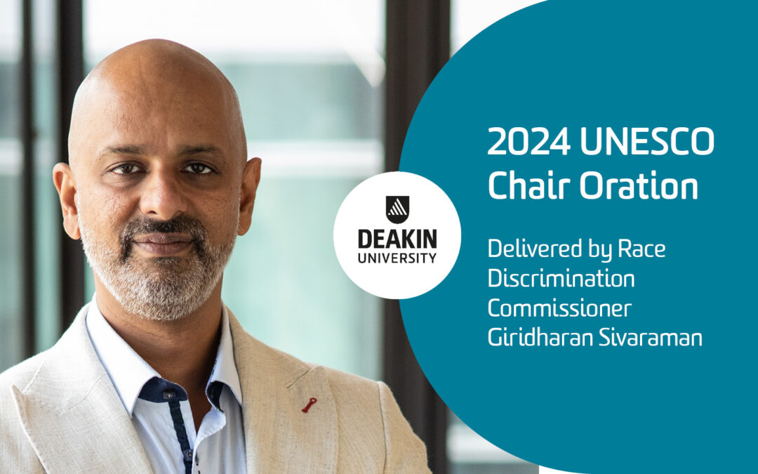 2024 UNESCO Oration: Race Discrimination Commissioner