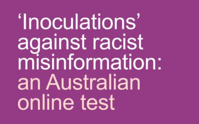 ‘Inoculations’ against racist misinformation